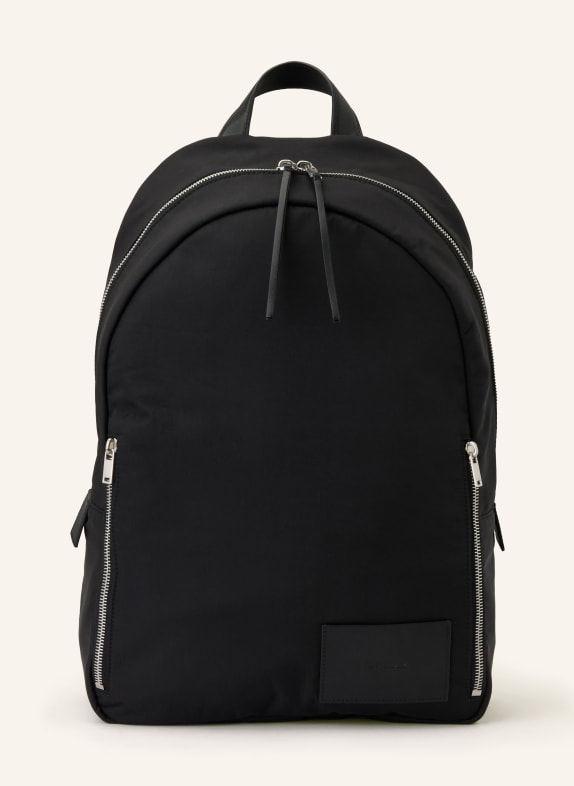 JIL SANDER Rucksack URBAN SCHWARZ / SILBER