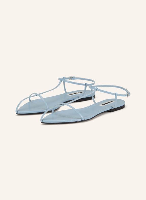 JIL SANDER Sandalen HELLBLAU