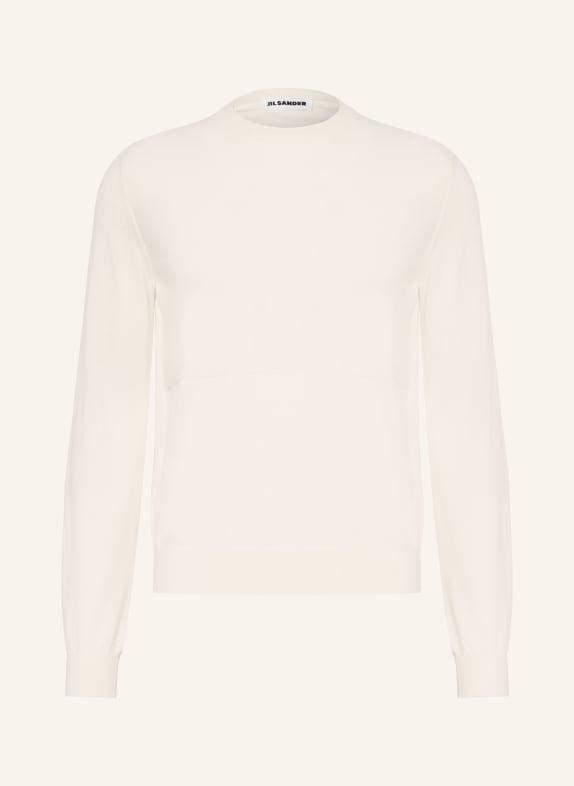 JIL SANDER Pullover aus Merinowolle ECRU