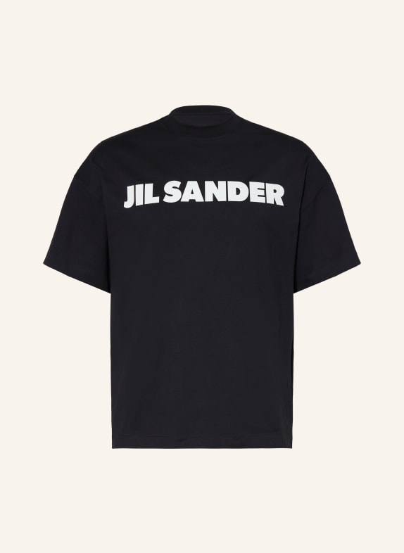 JIL SANDER T-Shirt SCHWARZ / WEISS