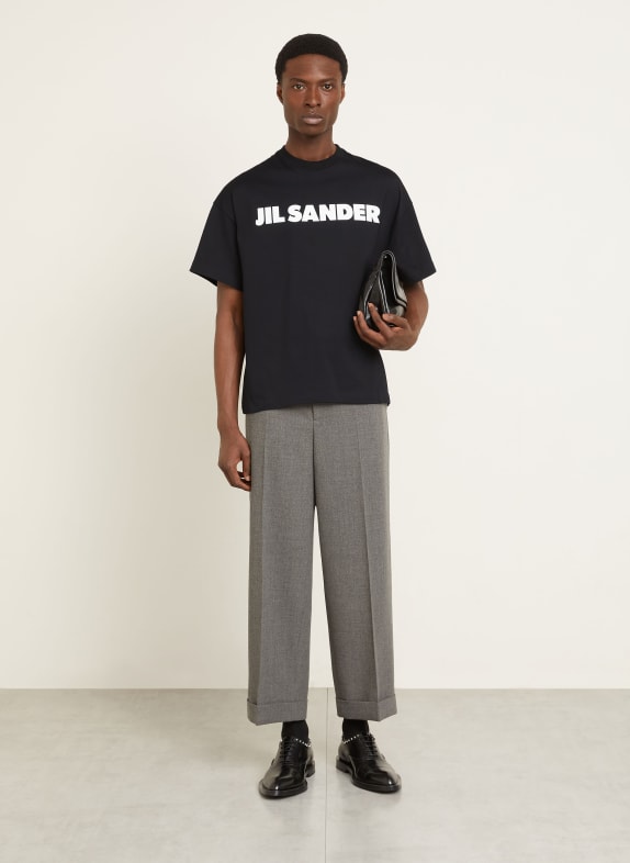 JIL SANDER T-shirt ZWART / WIT