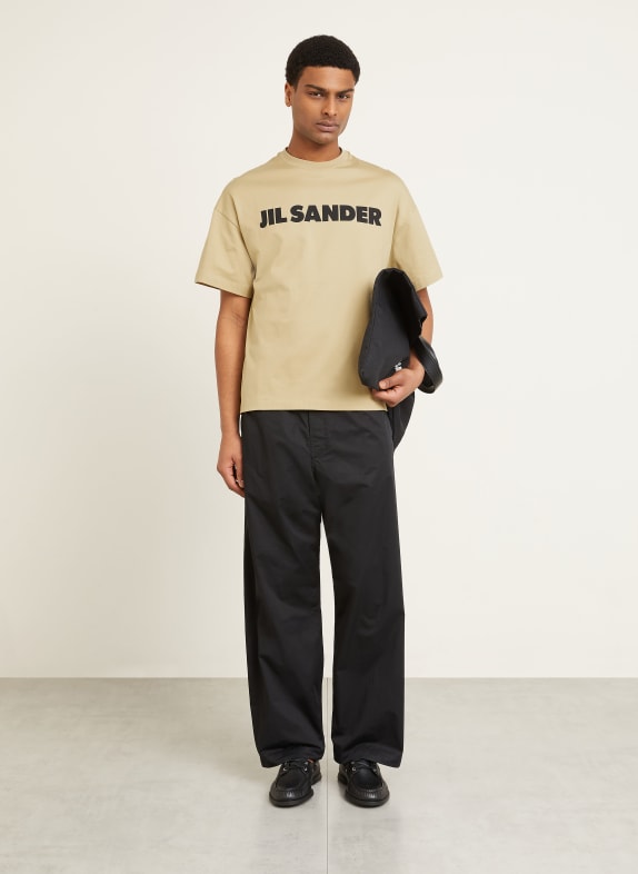 JIL SANDER T-shirt BEIGE / SORT