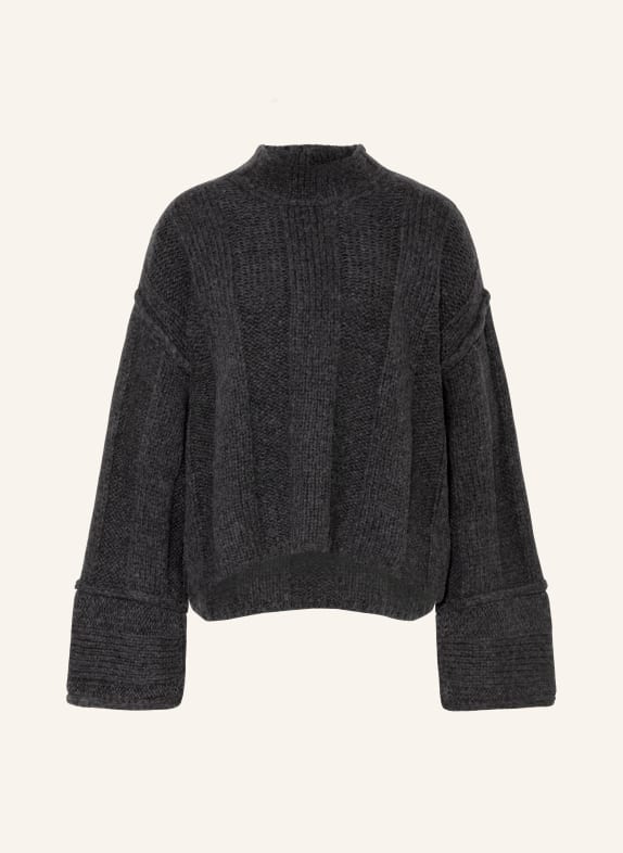 black palms STYNA sweater DARK GRAY