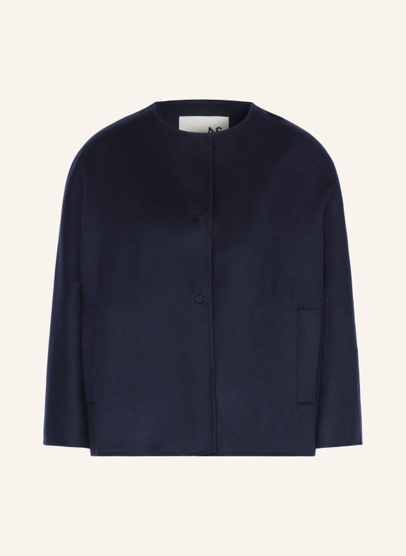 manzoni 24 boxy jacket DARK BLUE