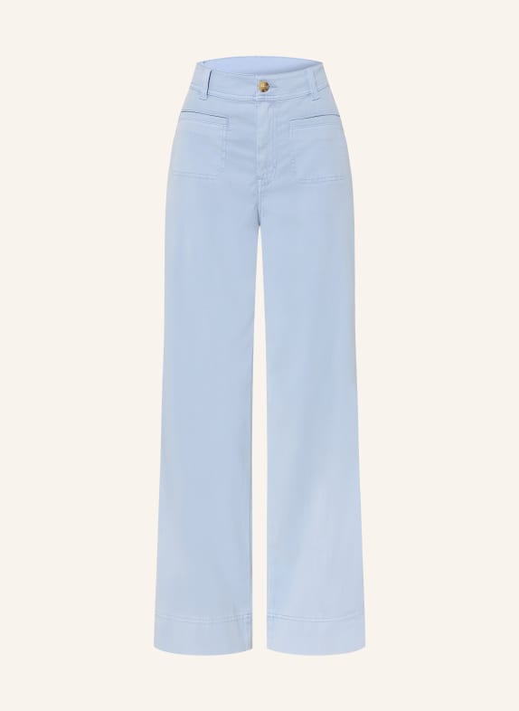 MOS MOSH Kalhoty Marlene MMSOEY TENNA TMAVĚ MODRÁ