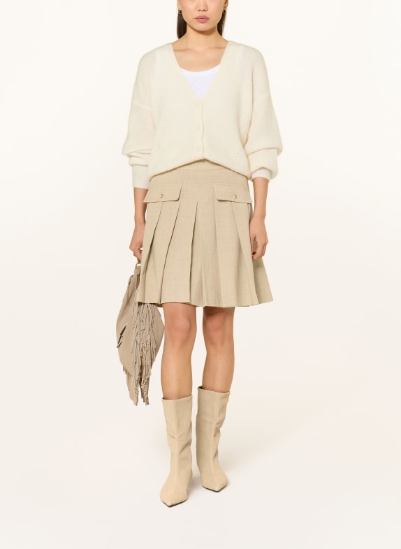 MOS MOSH Plooirok MMRUNI BEIGE