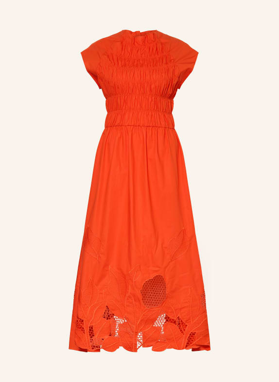 MOS MOSH Jurk MMARIA DONKERORANJE