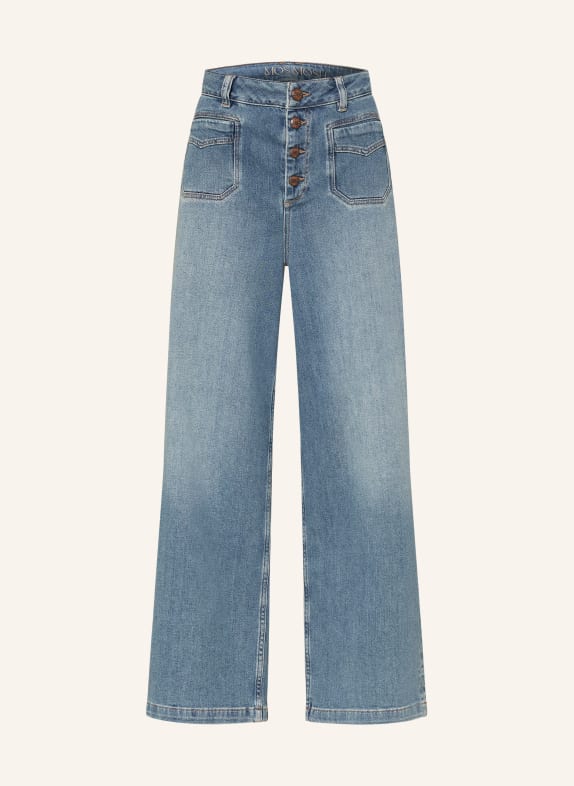 MOS MOSH Jeans culottes MMCOLETTE REMI 493 Mid Blue