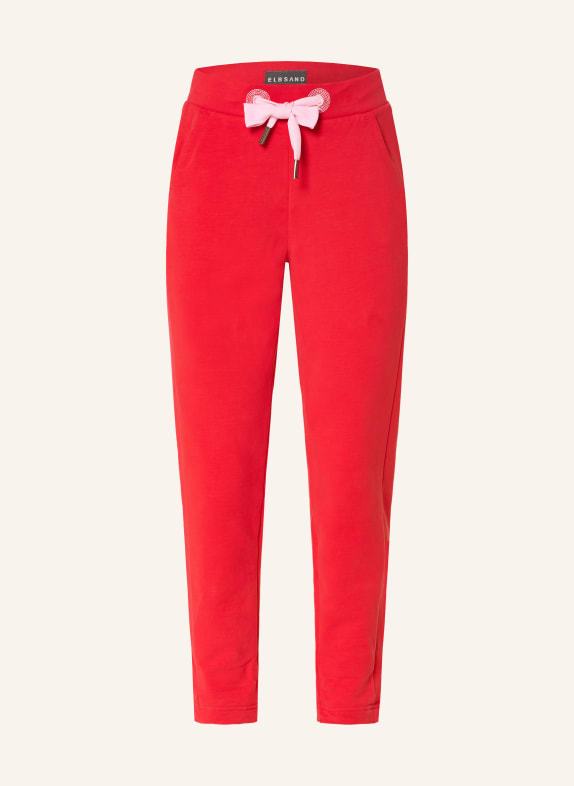 ELBSAND Sweatpants BRINJA RED