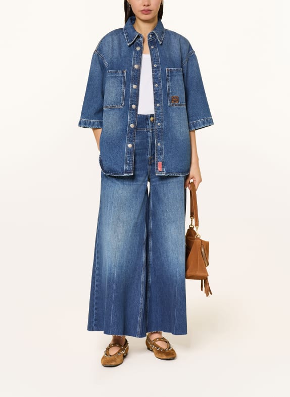 HEYANNO Jeansblouse MMHNOTE BLAUW