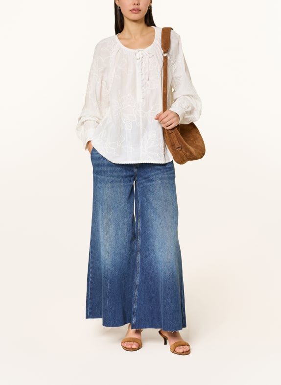 HEYANNO Blusenshirt MMHPOISE WEISS