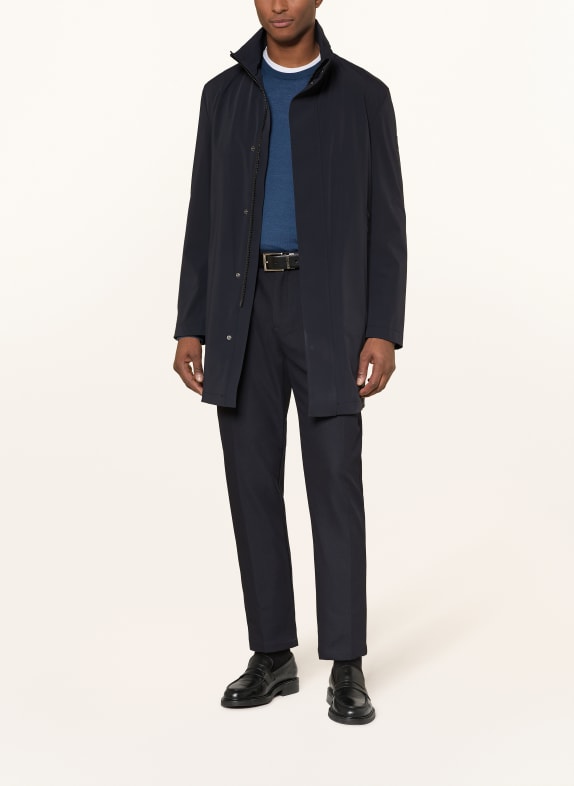 STRELLSON Kabát FALEY FLEX TMAVĚ MODRÁ