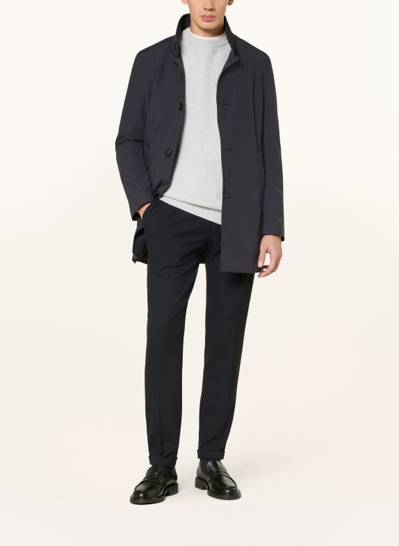 STRELLSON Kabát FLEX CROSS FINCHEY TMAVĚ MODRÁ