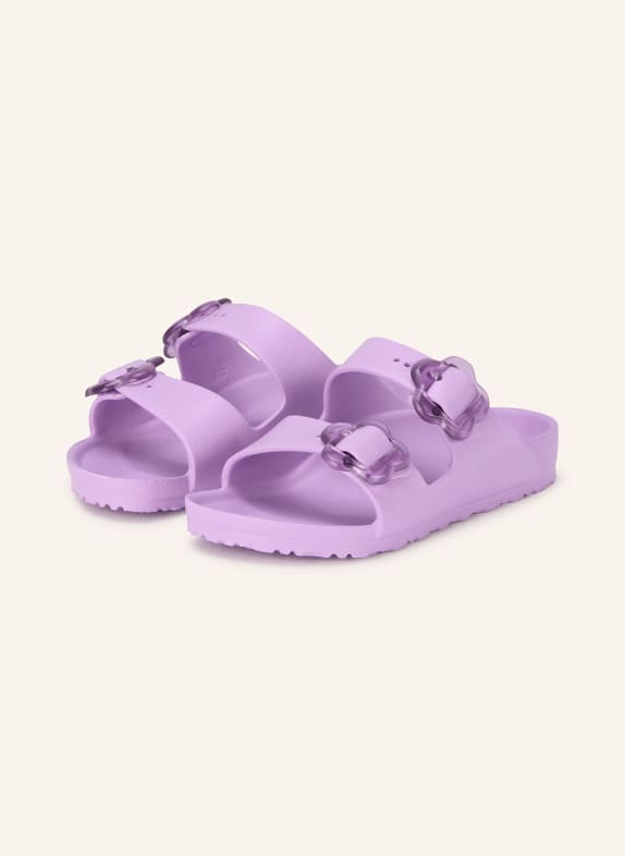 BIRKENSTOCK Klapki ARIZONA FLOWER JASNOFIOLETOWY