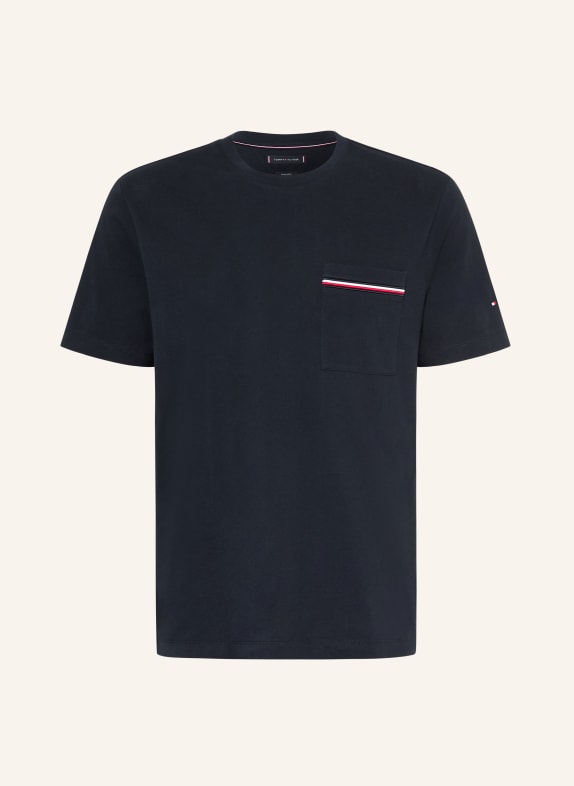TOMMY HILFIGER T-Shirt DUNKELBLAU