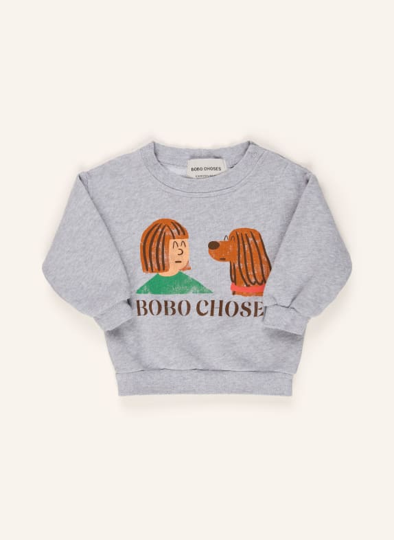 BOBO CHOSES Sweatshirt GRAU