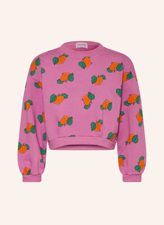 BOBO CHOSES sweatshirt PINK / ORANGE / GREEN