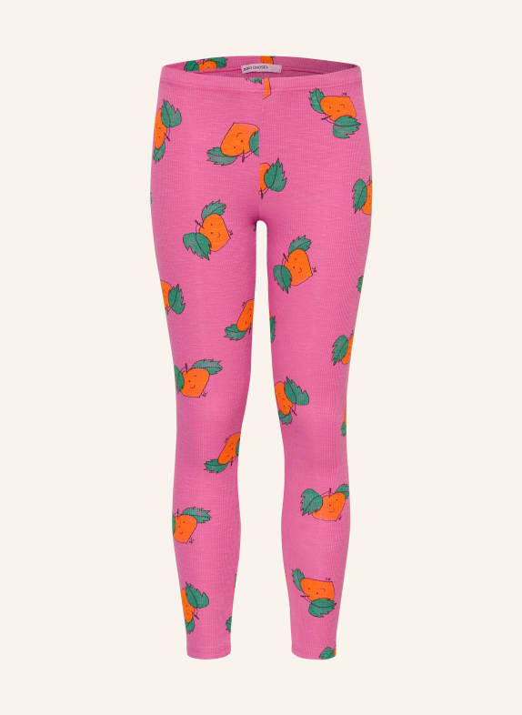 BOBO CHOSES Leggings TANGERINE PINK / ORANGE / GRÜN