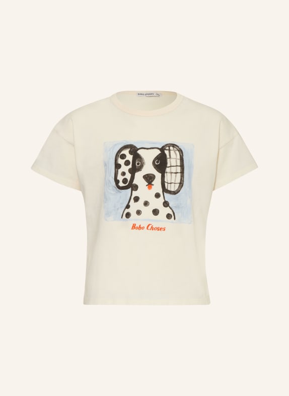 BOBO CHOSES T-Shirt VAN DOG WEISS