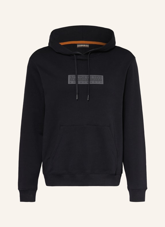 NAPAPIJRI Mikina s kapucí B-BOX ČERNÁ / TMAVĚ ŠEDÁ