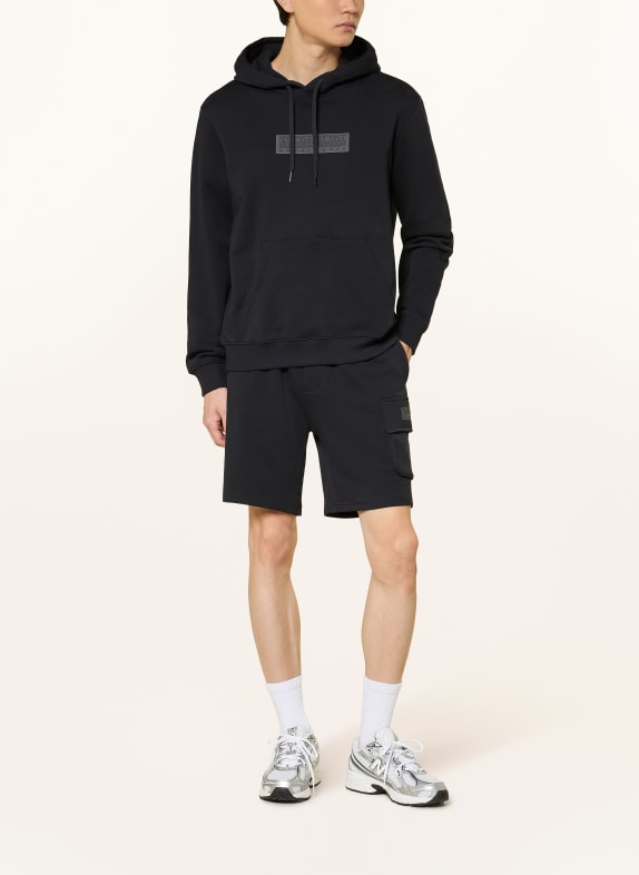 NAPAPIJRI Hoodie B-BOX ZWART / DONKERGRIJS