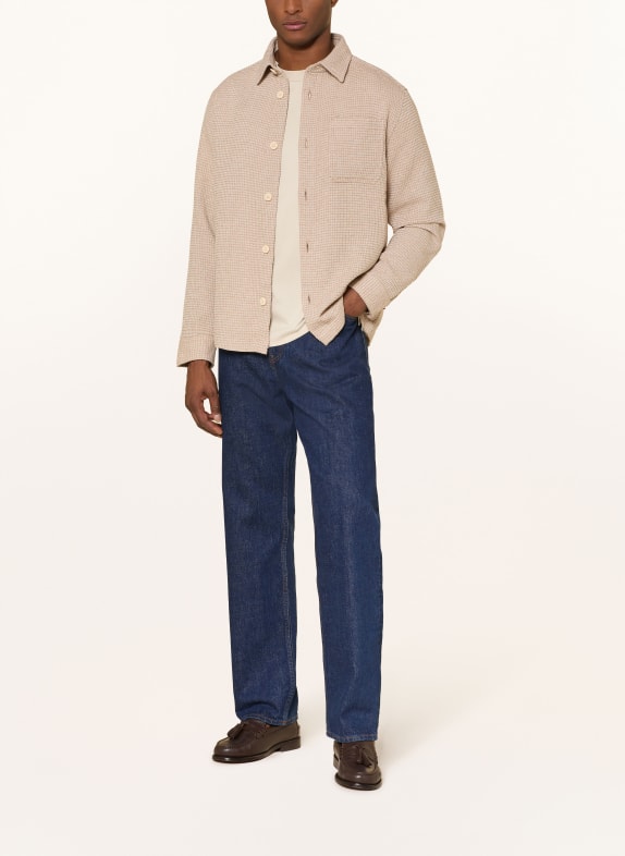 JOOP! JEANS Overhemd HARVI Regular Fit BEIGE / CRÈME