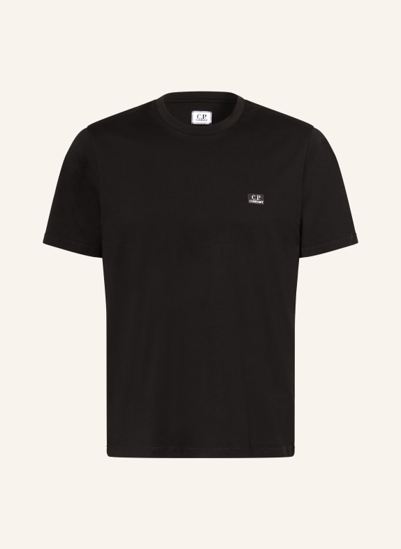 C.P. COMPANY T-Shirt SCHWARZ / WEISS
