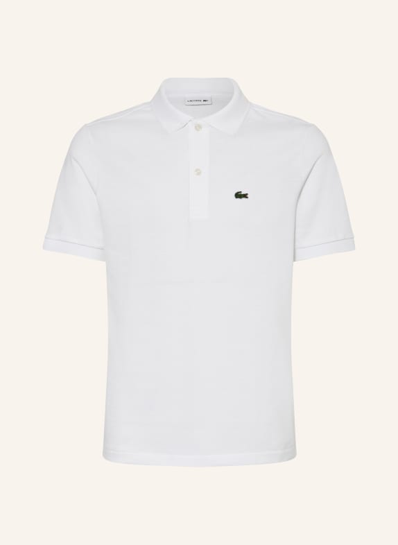 LACOSTE Piqué-Poloshirt WEISS