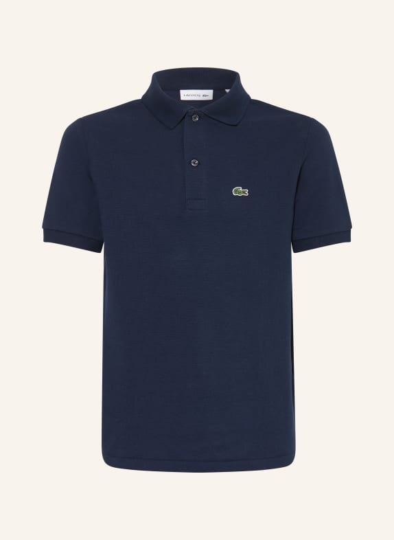 LACOSTE Piqué-Poloshirt DUNKELBLAU