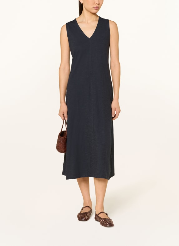 LANIUS šaty TMAVĚ MODRÁ