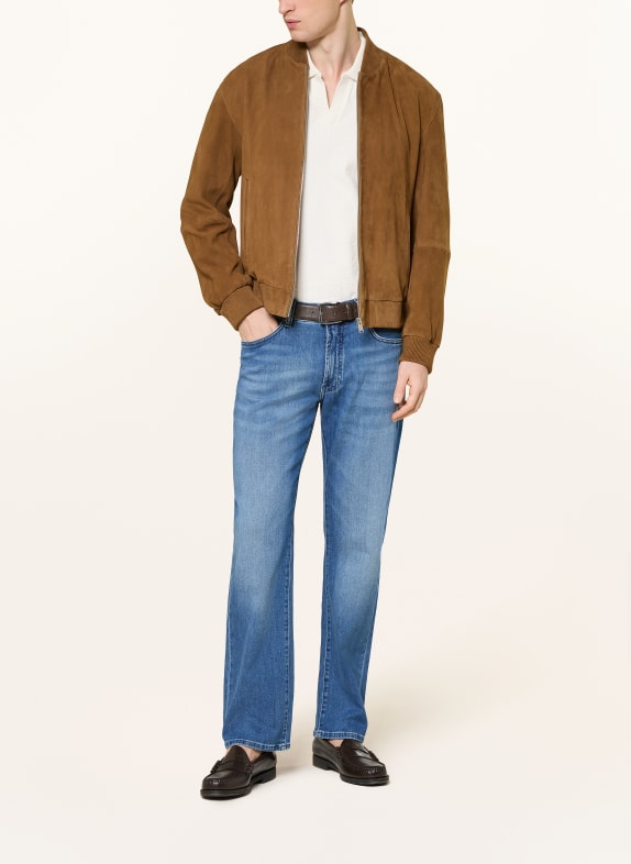 BRAX Jeans CLINT Regular Fit 27 DARK REBEL USED