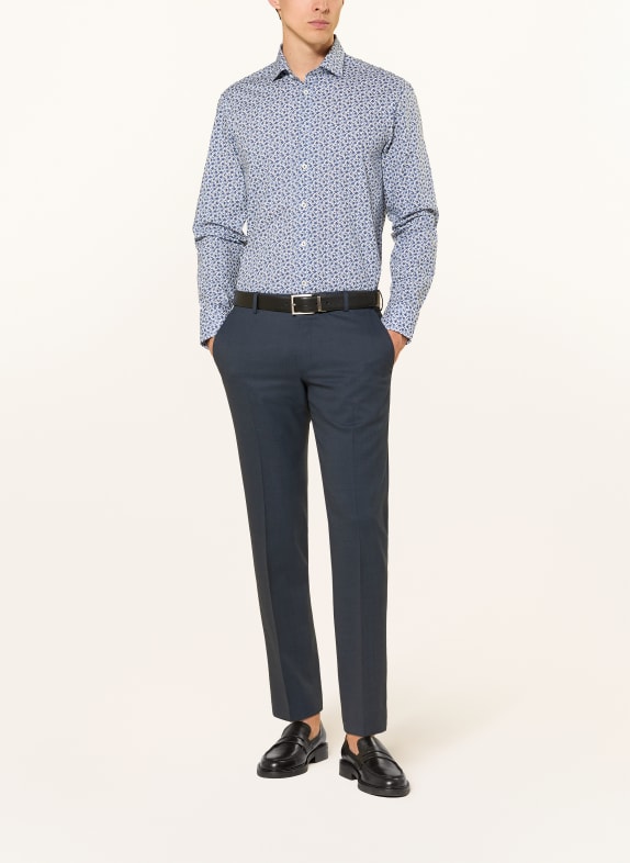 van Laack Overhemd VL-RIKOS-TF Tailor Fit BLAUW / WIT