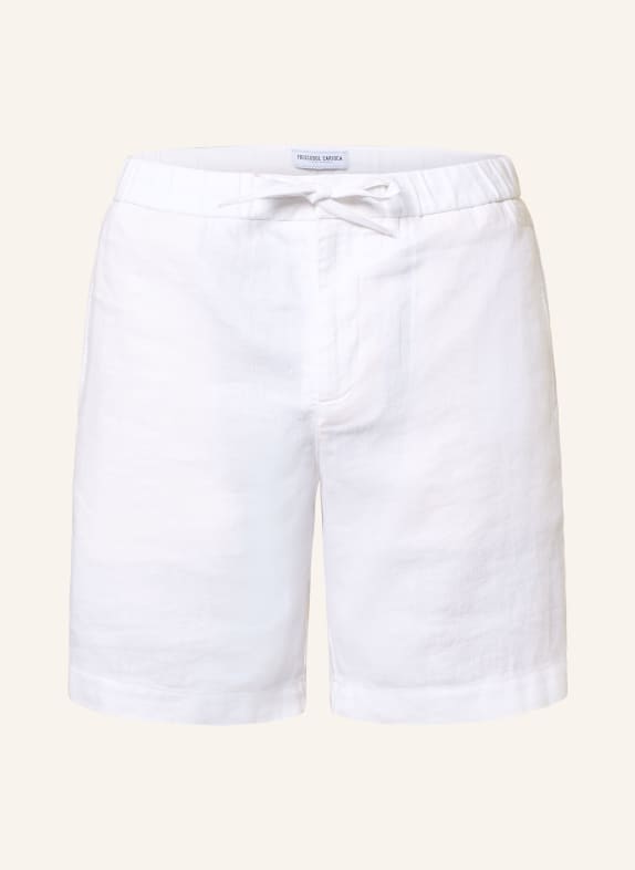 FRESCOBOL CARIOCA Shorts FELIPE mit Leinen WEISS