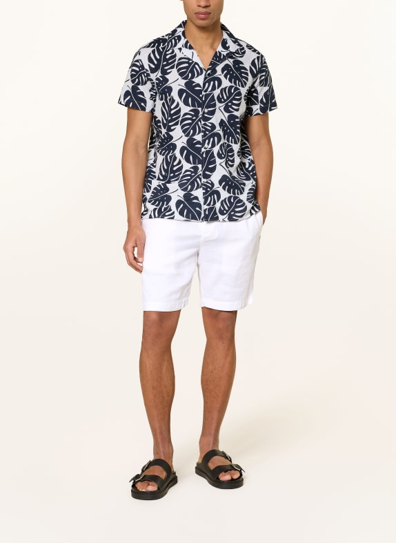 FRESCOBOL CARIOCA Shorts FELIPE met linnen WIT