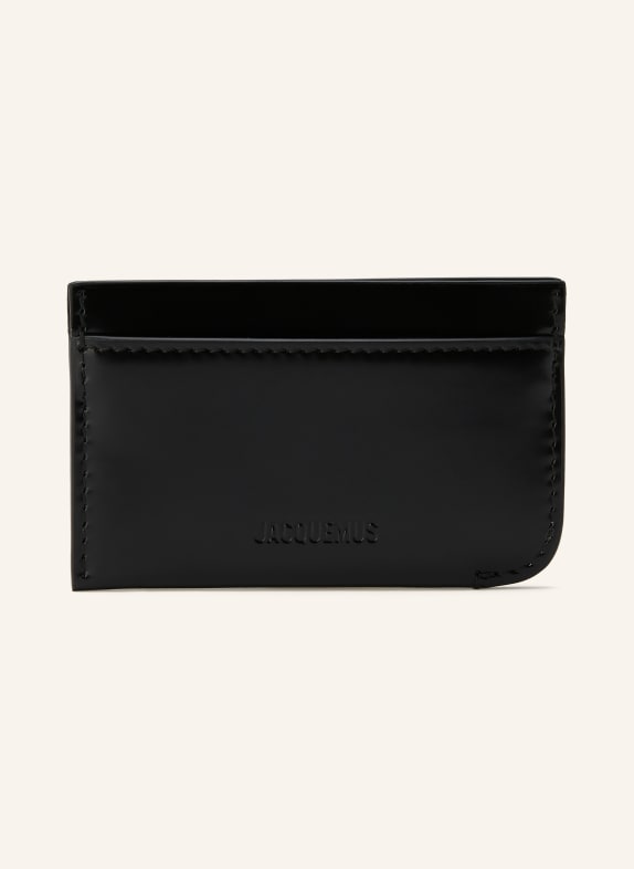 JACQUEMUS LE PORTE CURVO card holder BLACK