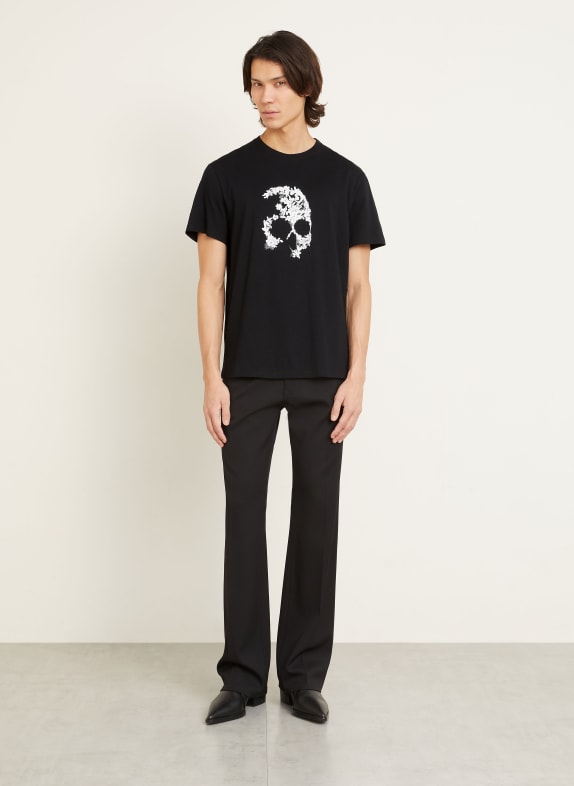 McQUEEN T-shirt ZWART / WIT