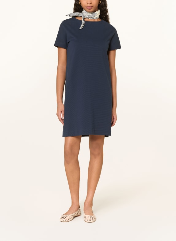 CIRCOLO 1901 Piqué šaty OXFORD TMAVĚ MODRÁ