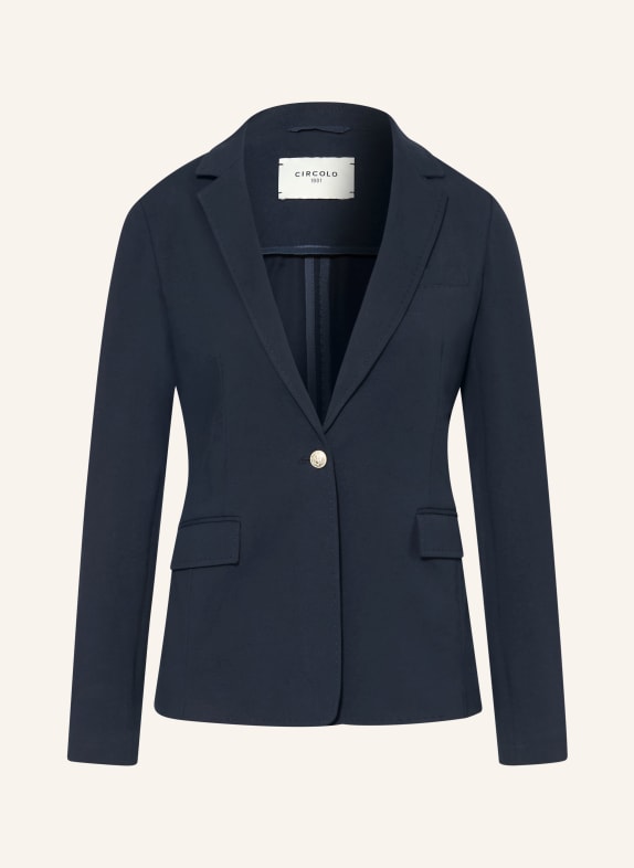 CIRCOLO 1901 Jersey blazer DONKERBLAUW
