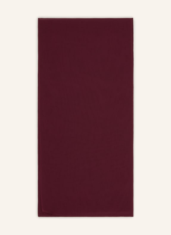 SWING šála TMAVĚ ČERVENÁ