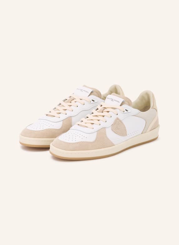 PHILIPPE MODEL Sneaker PGAL LOW BEIGE / WEISS