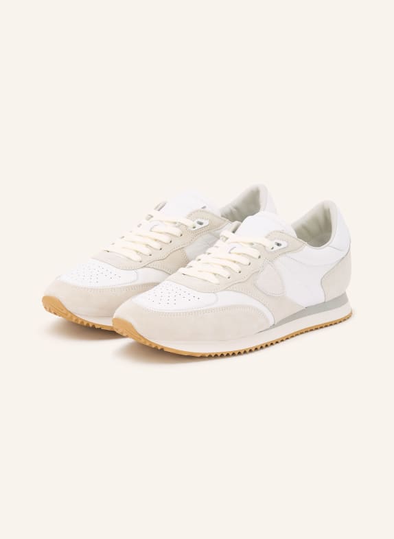 PHILIPPE MODEL Sneaker BLVILLE LOW WEISS / HELLGRAU