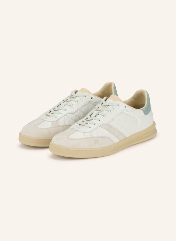 WOOLRICH Sneaker WEISS / BEIGE / MINT