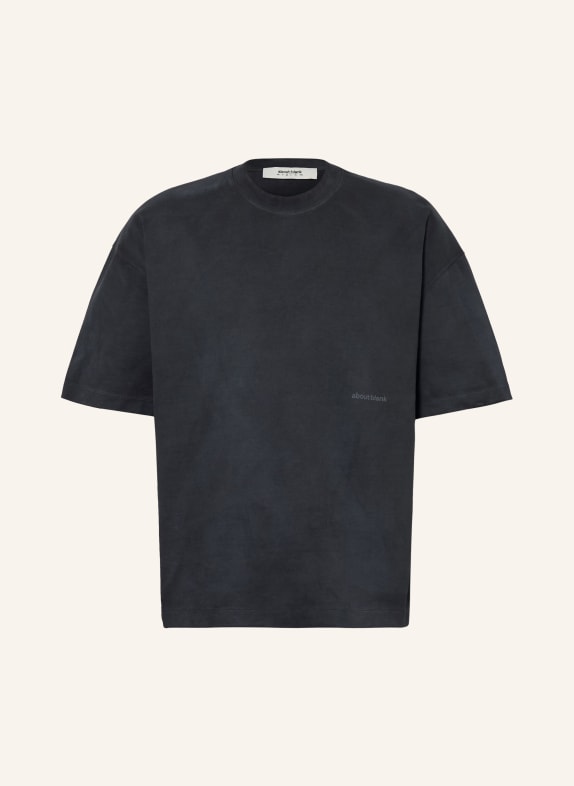 about:blank T-Shirt SCHWARZ