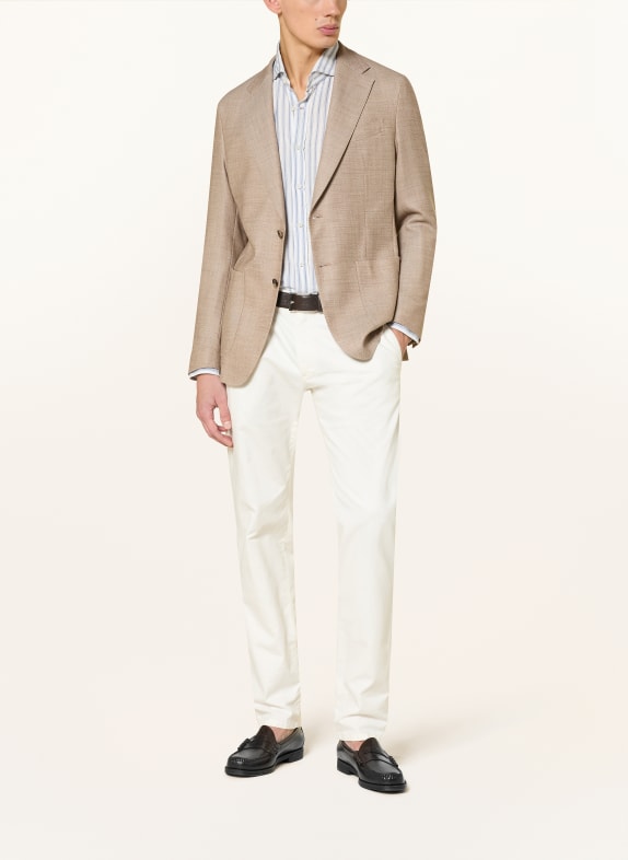 windsor. Colbert Extra Slim Fit LICHTBRUIN