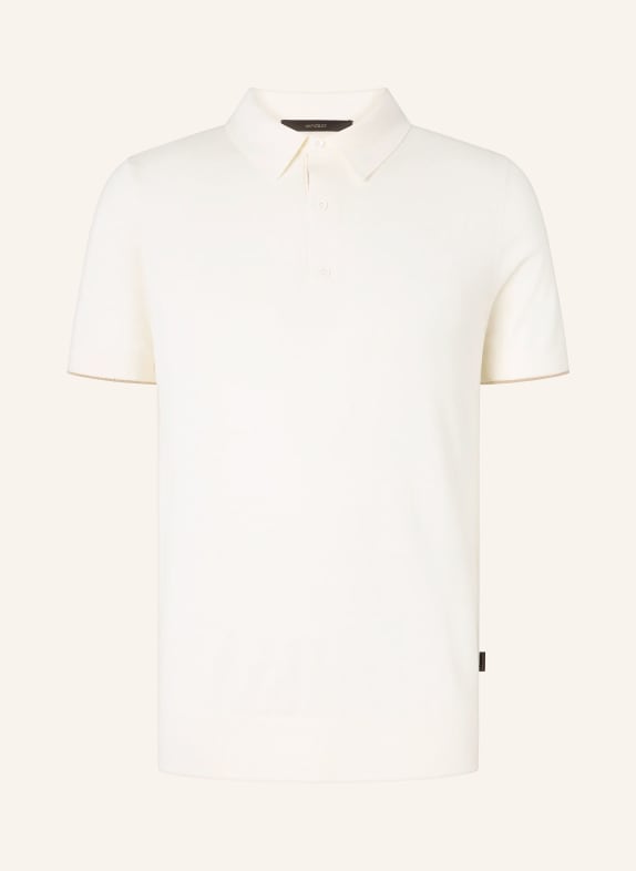 windsor. Strick-Poloshirt CASHMILO ECRU