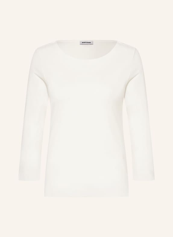 MORE & MORE Koszulka z rękawem 3/4 BIAŁY