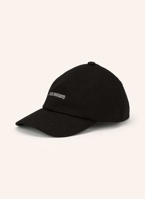 JACQUEMUS Czapka LA CASQUETTE GADJO CZARNY