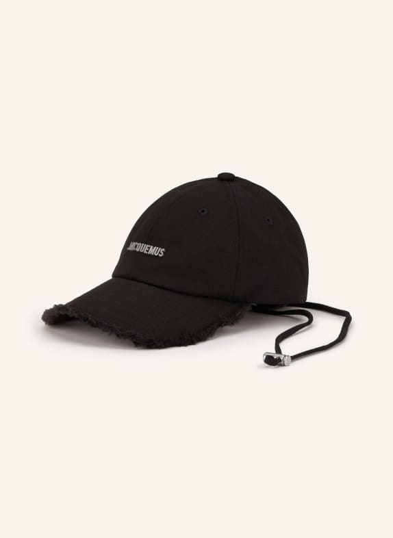 JACQUEMUS Czapka LA CASQUETTE ARTICHAUT CZARNY