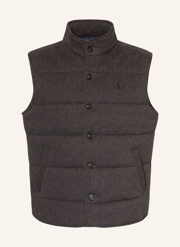 POLO RALPH LAUREN Steppweste DUNKELGRAU