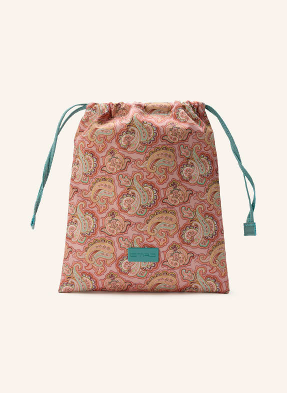 ETRO Pouch HELLORANGE / ORANGE / TÜRKIS